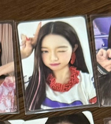 ive After LIKE 專輯卡 綠版員