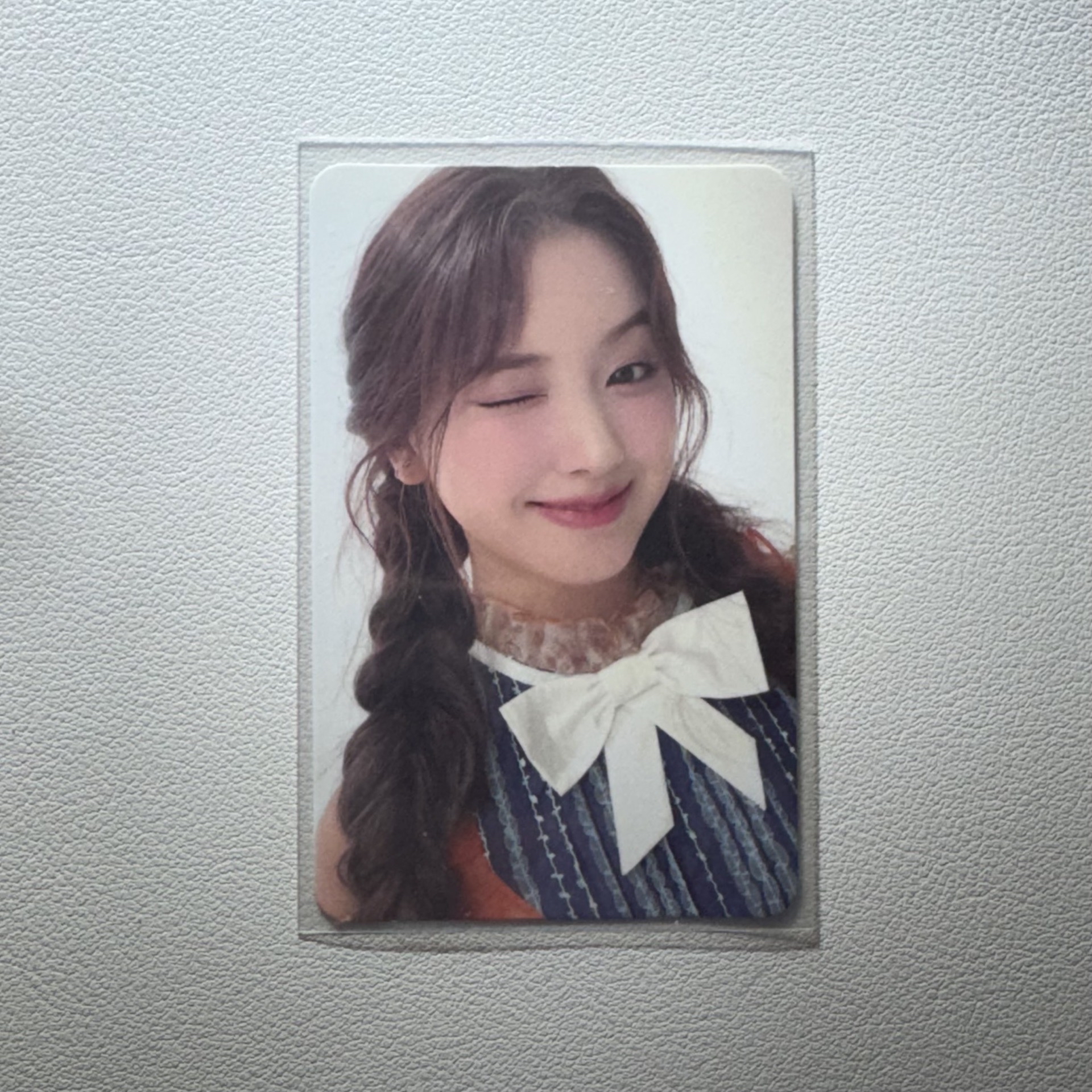 NMIXX JIWOO ENTWURF 專輯卡 限量版 ver. 1 