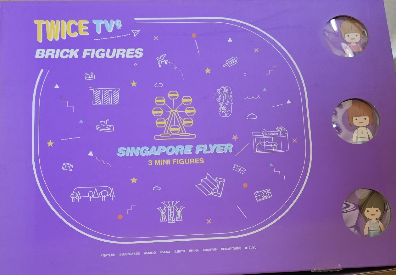 TWICE TV6 樂高組大卡 明信片