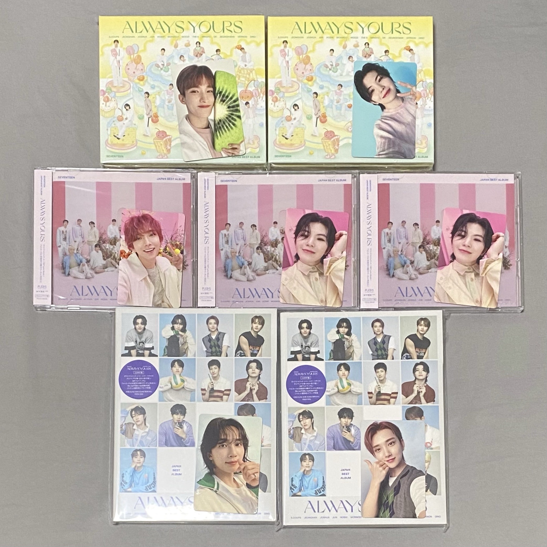 💎seventeen Always yours 全專 日專 C盤 閃盤 克拉盤