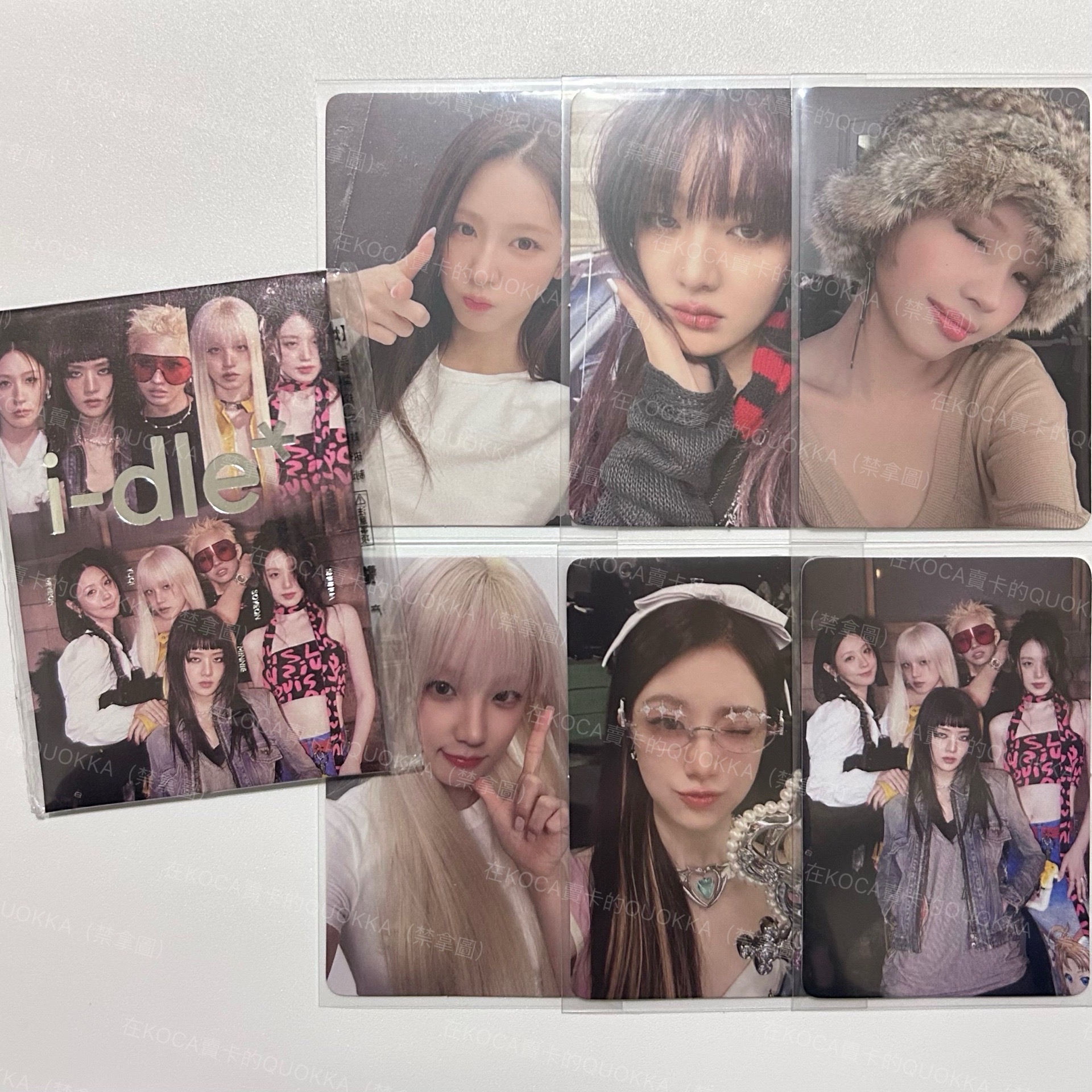 i-dle 肯德基聯名套卡 未拆封 🍗