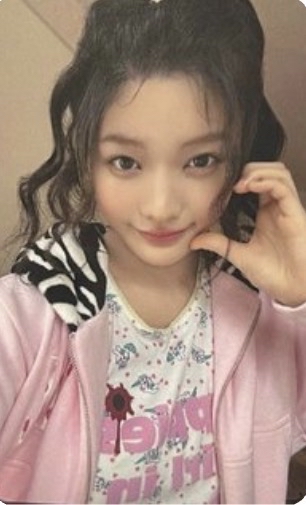 🔵日專臉頰愛心羽