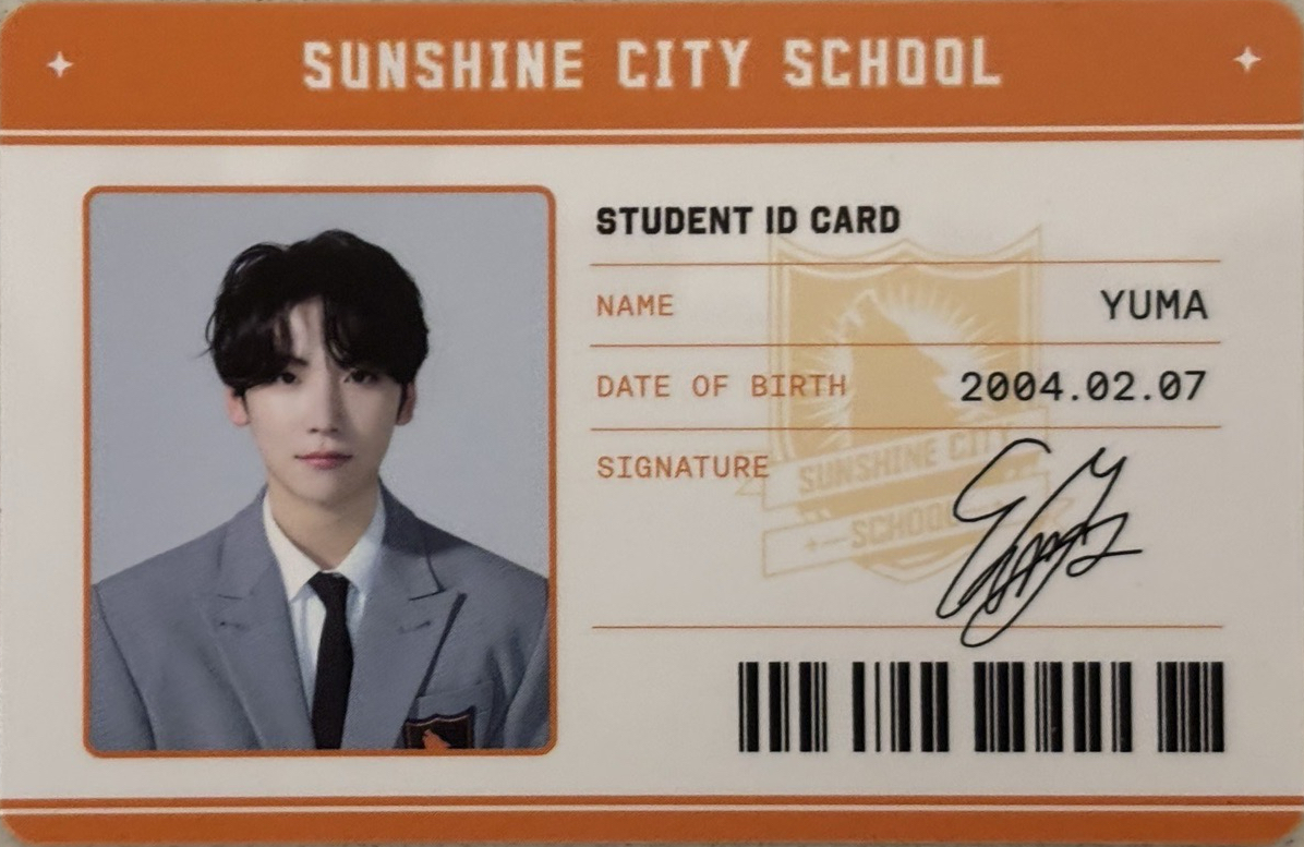 YUMA學生證