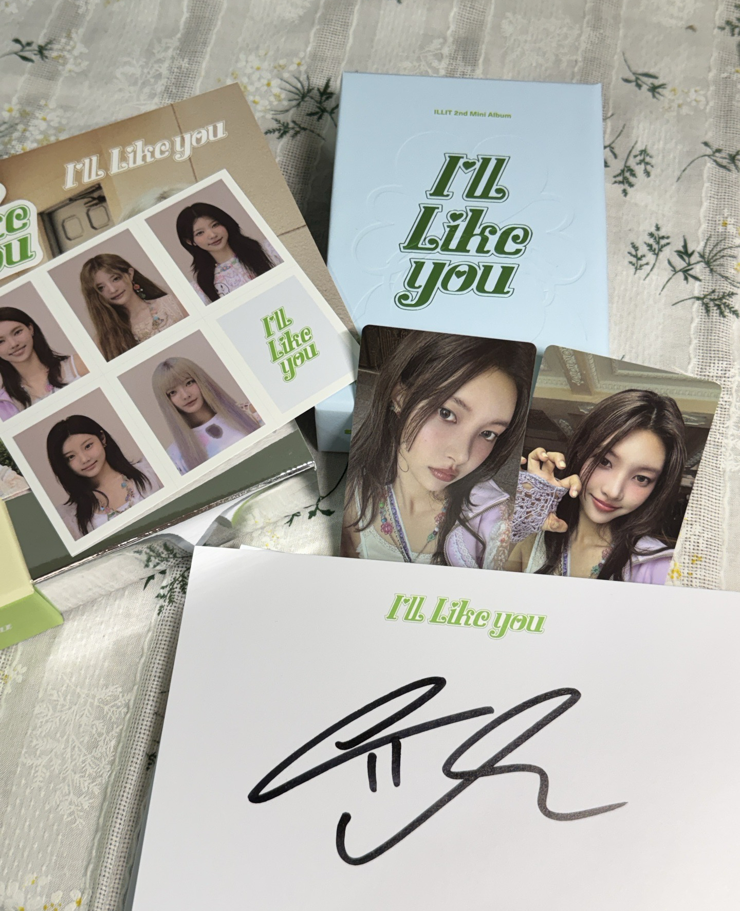 可直拍 迷二with版 玧美版親簽專