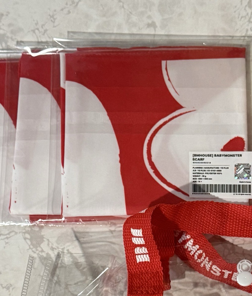 Baemon house頭巾 絲巾（未拆）