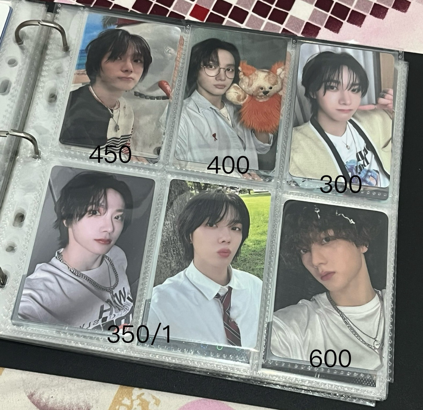 手偶1 校服1 拼盤1