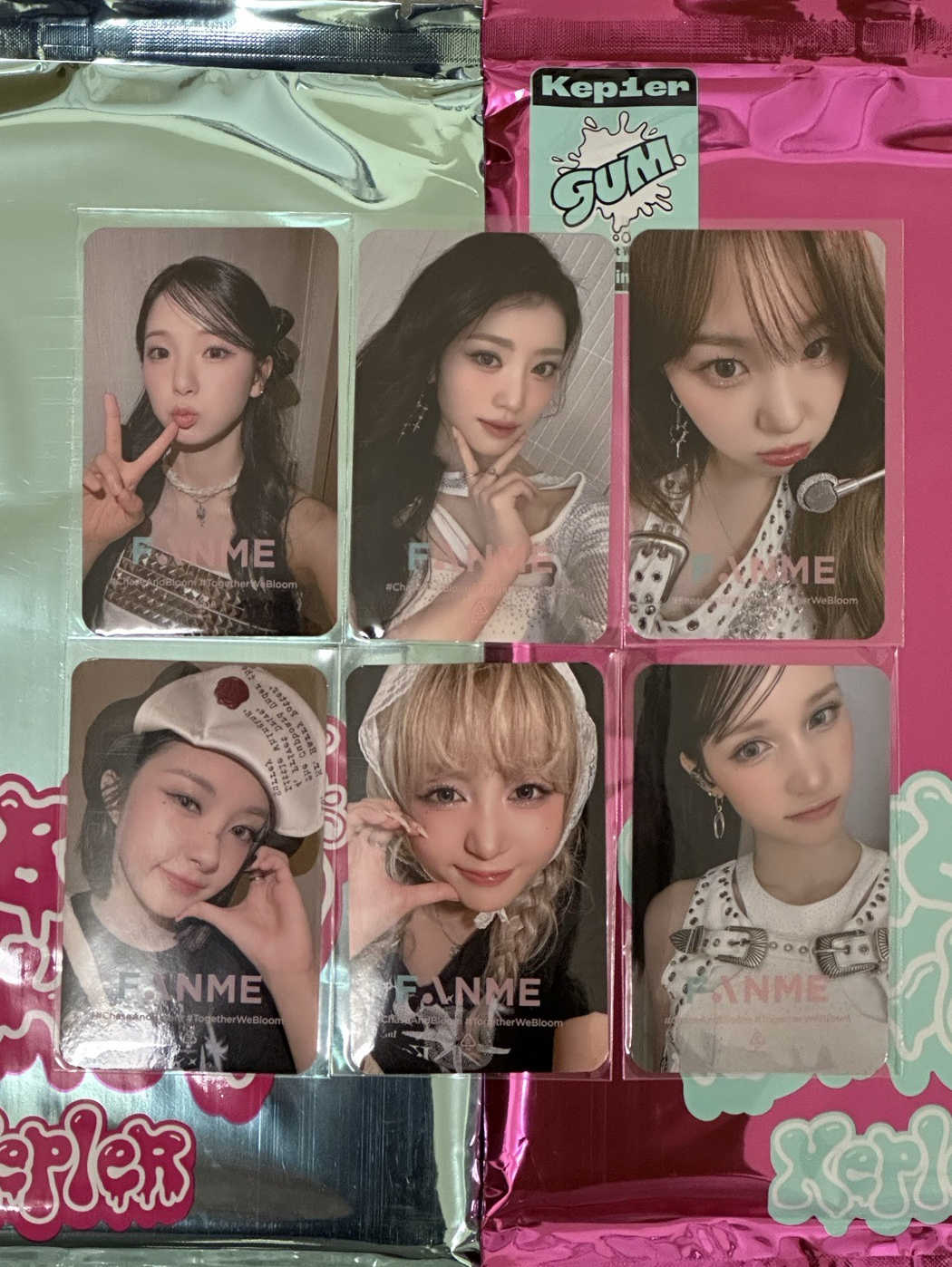 Kep1er fanme線下合照會中背特典