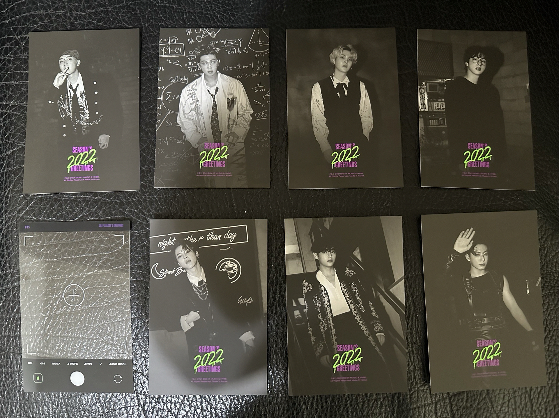 SG 明信片 2022 （正面/背面）