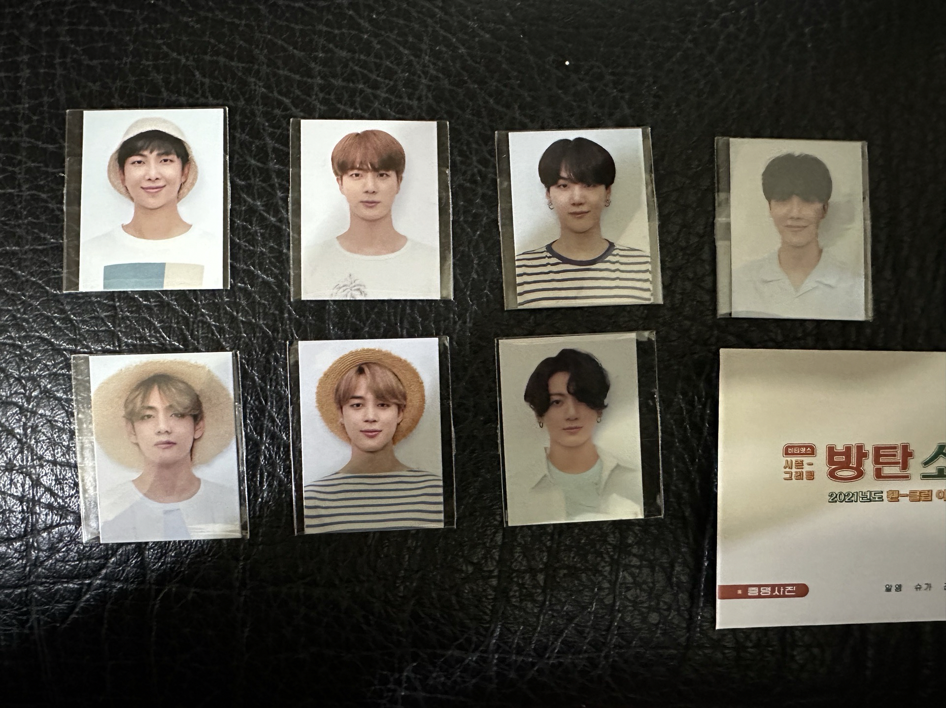 SG 年曆卡 2021 證件照 雙面