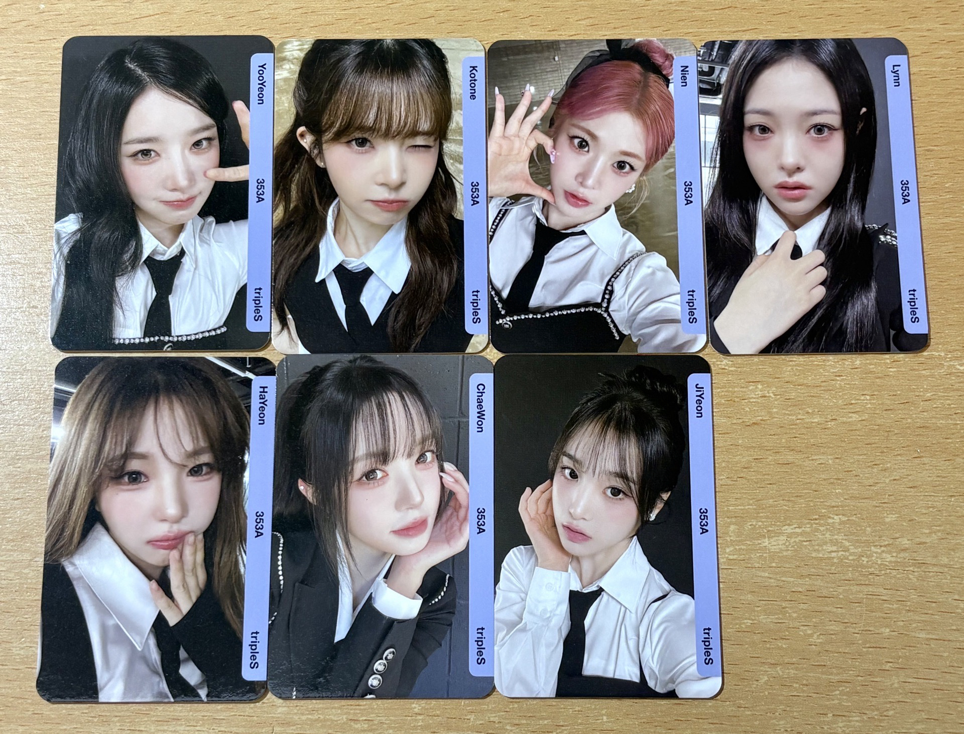 tripleS @% S5 S11 S13 S17 S19 S21 S24 AA353 VIP DCO 入場卡