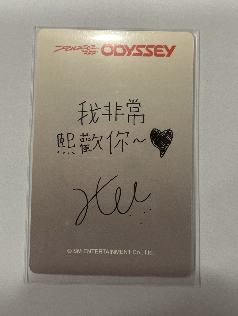 km 台北簽售（中文卡背）