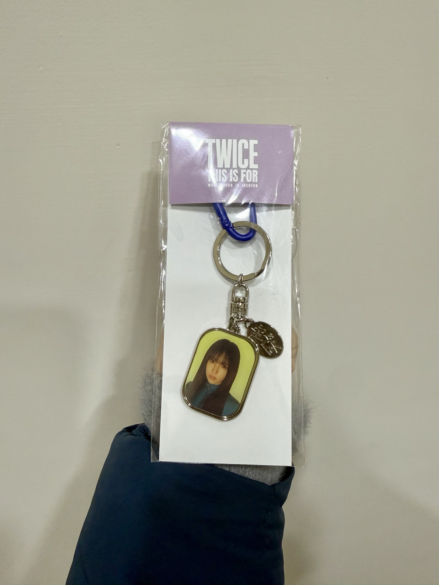 TIF 金屬照片鑰匙圈 南 Mina