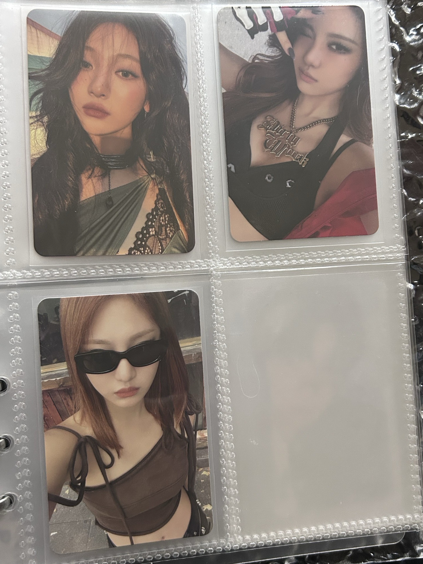 【現貨可速出】aespa NingNing 寧藝卓Dirty work My world Drama專卡小盤