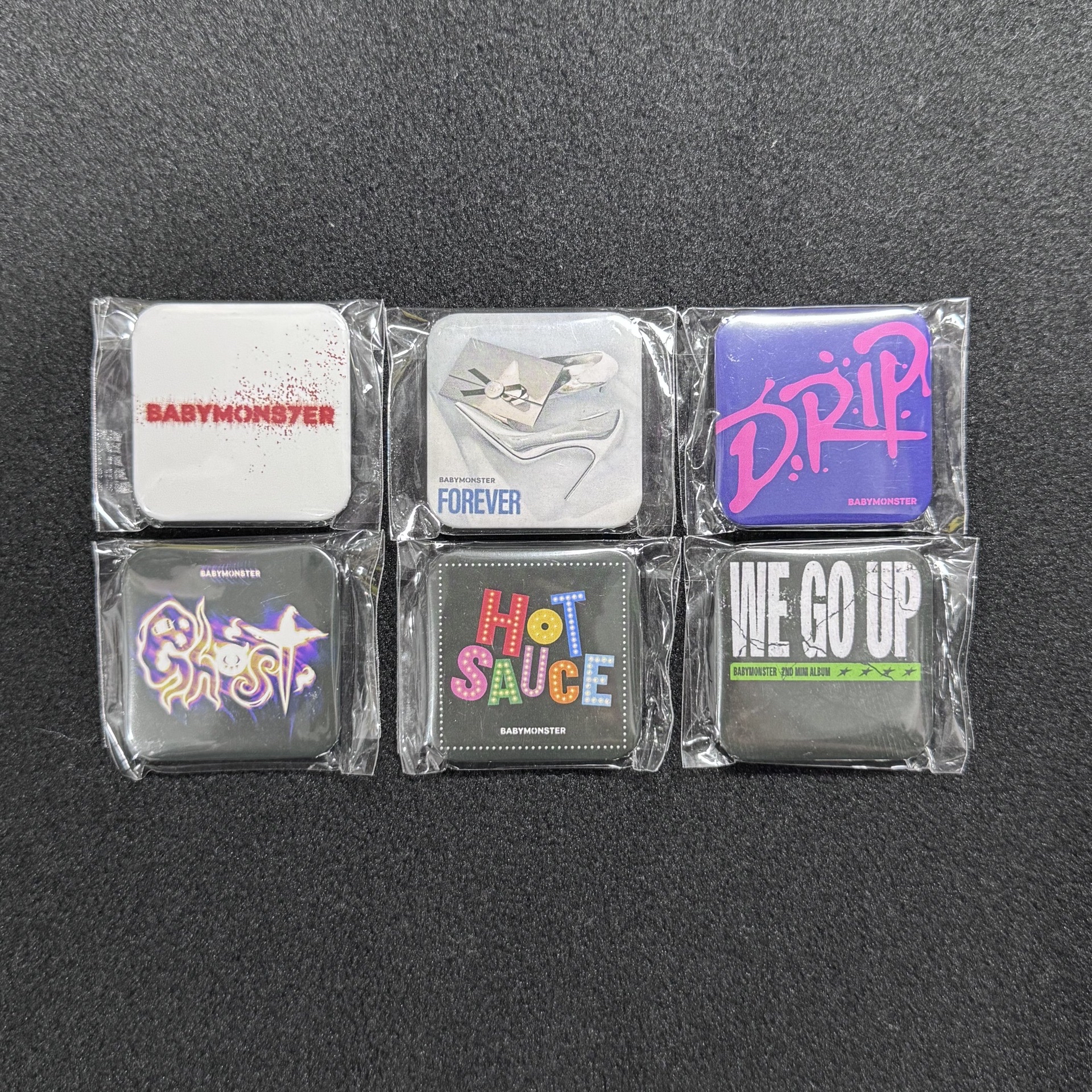 BABYMONSTER 日本扭蛋 磁鐵一套