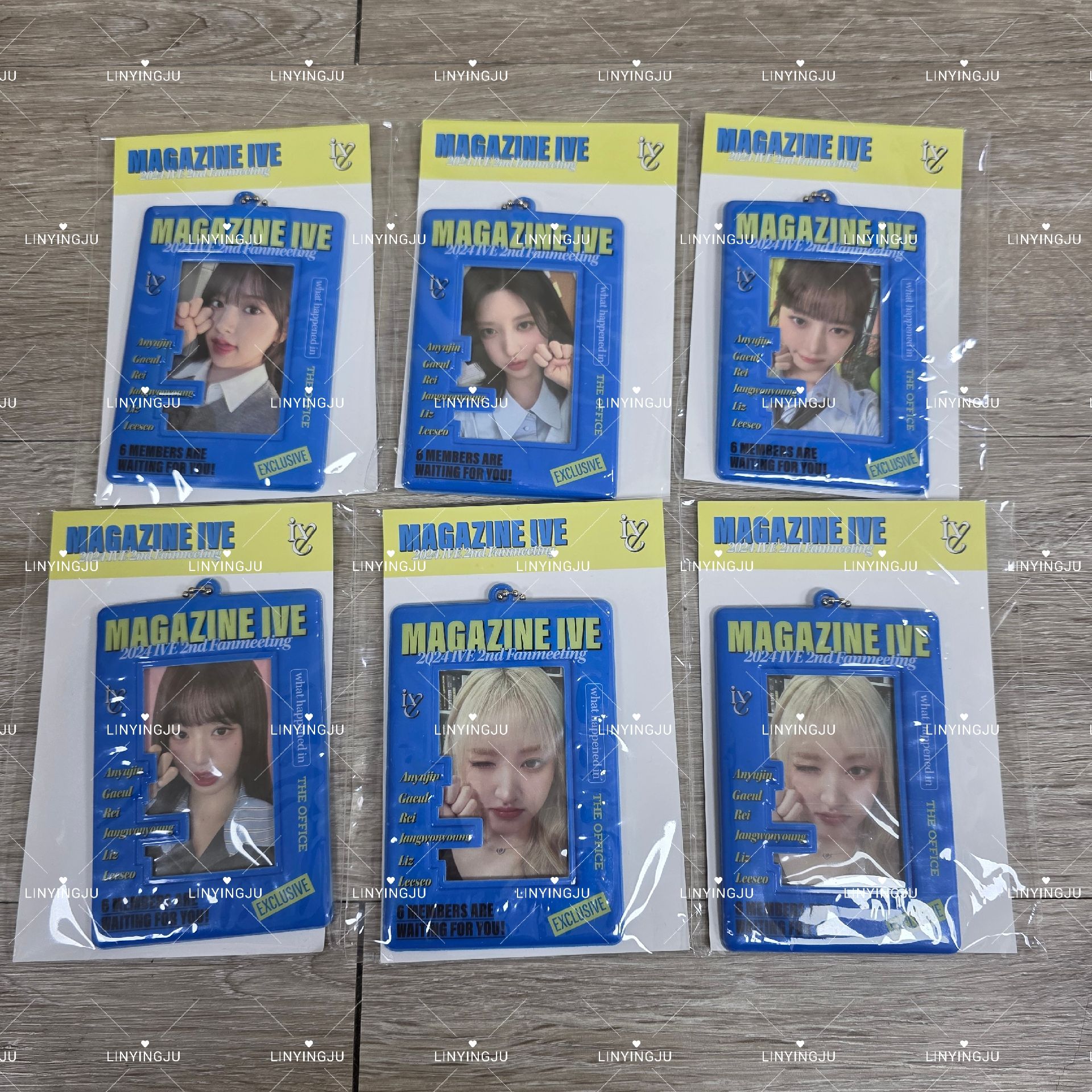 24’FM MAGAZINE IVE 卡套 (組)  