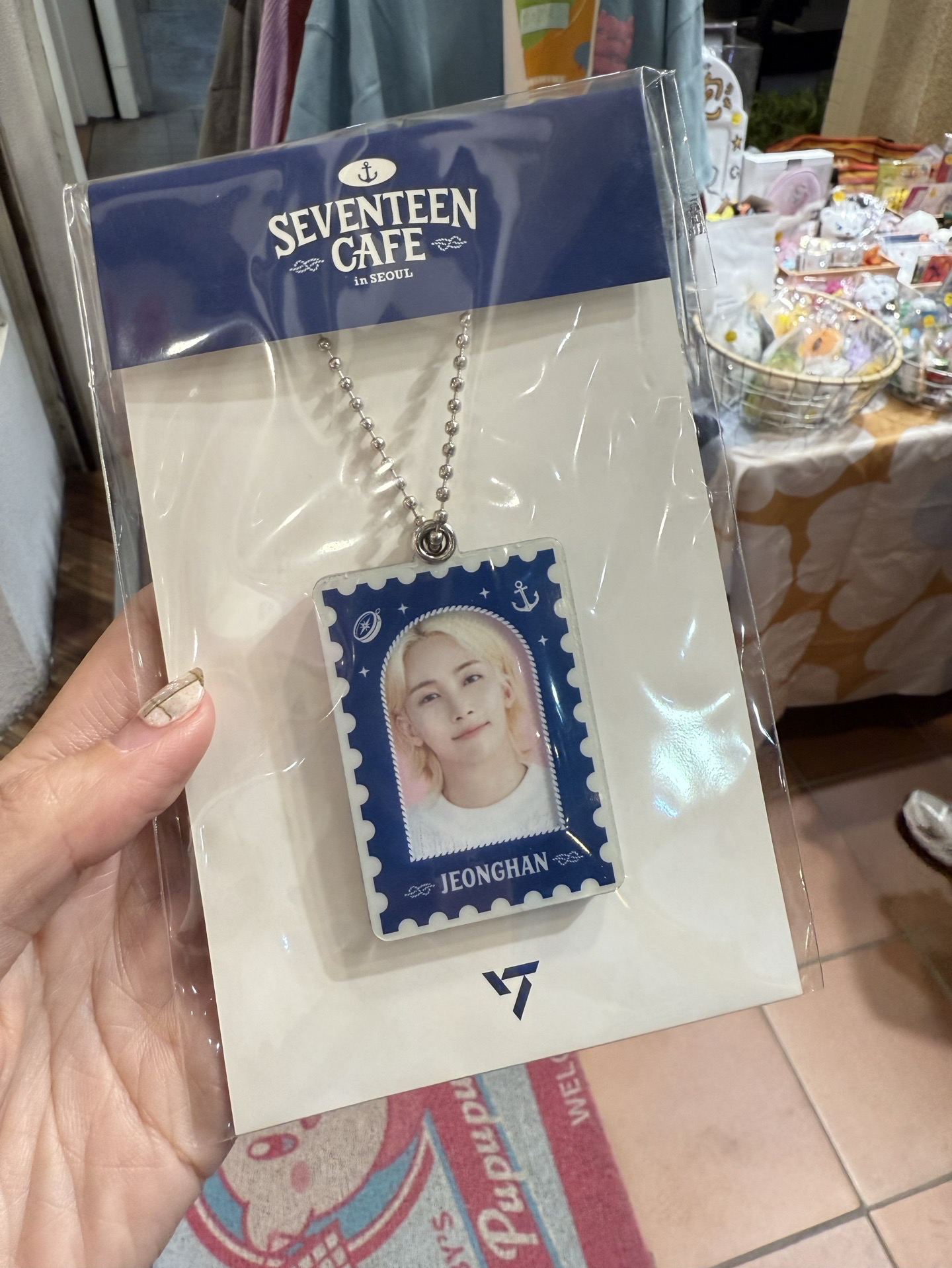 首爾咖啡廳 證件套吊飾 漢