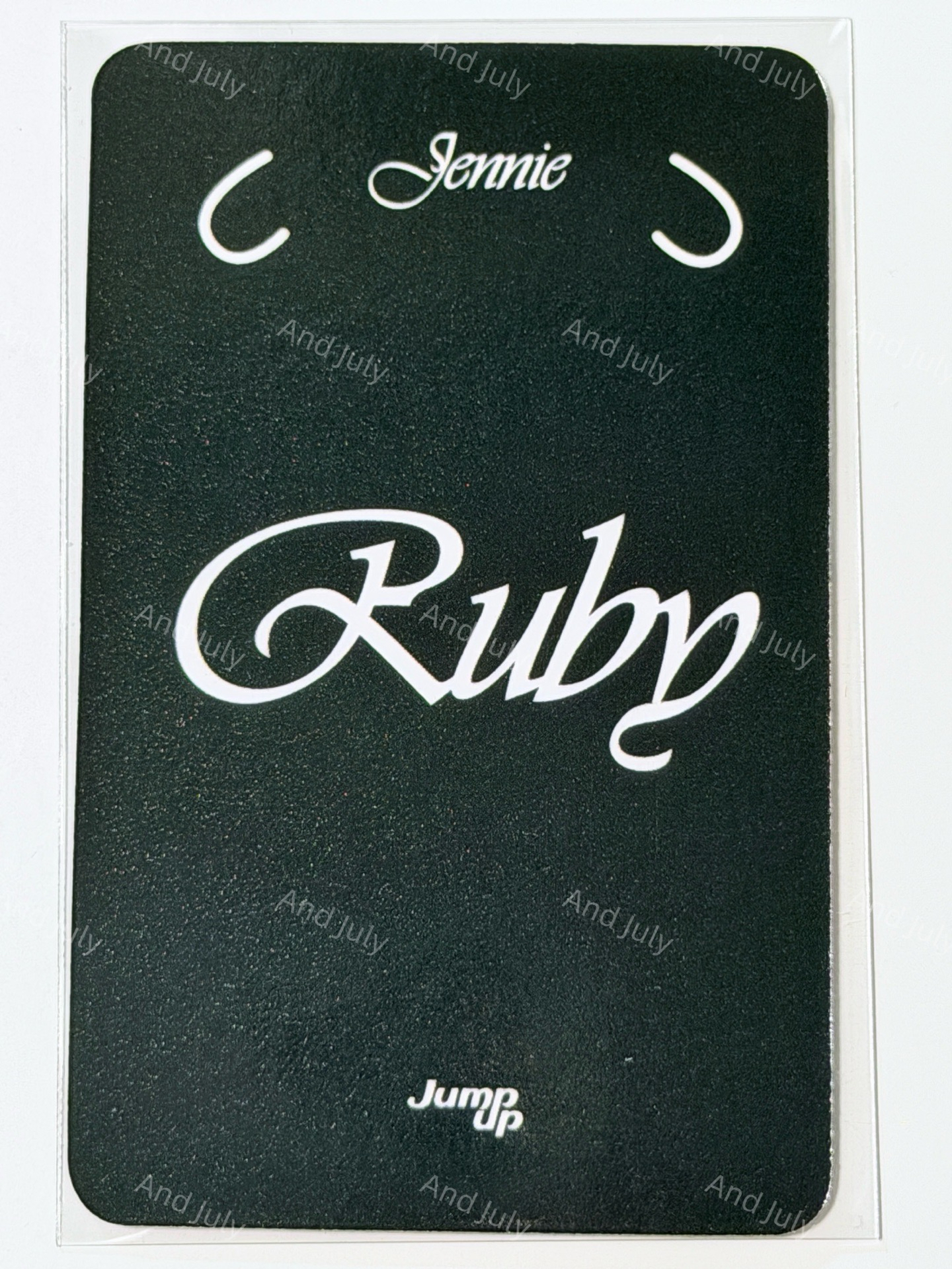 JENNIE Ruby JU幸運卡