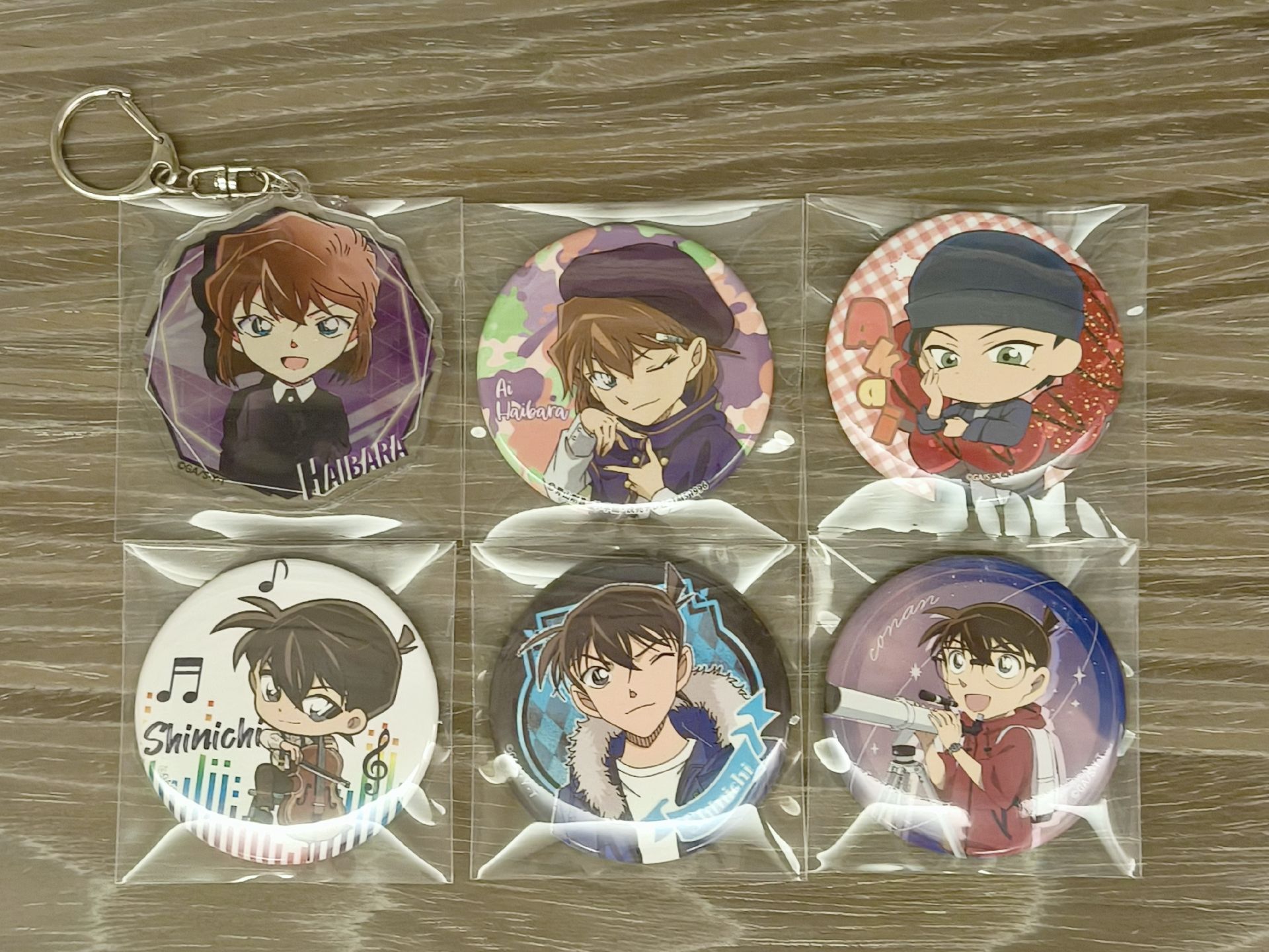 名柯 吊飾&徽章們