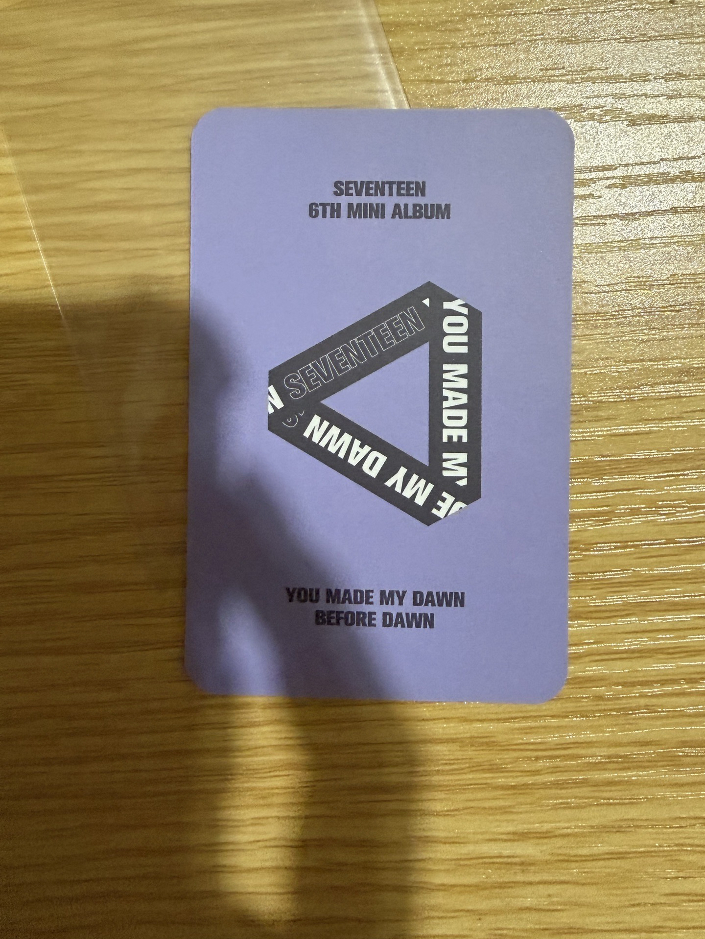 （可當綁）🍚知勳 MINI6 專輯卡 BEFORE DAWN ver.