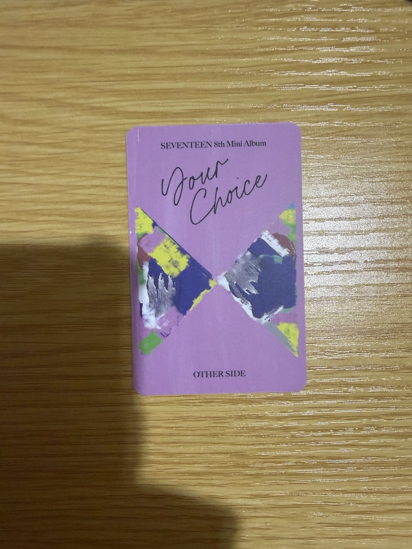 🍚深V勳 MINI8 專輯卡 ｜OTHER SIDE ver.