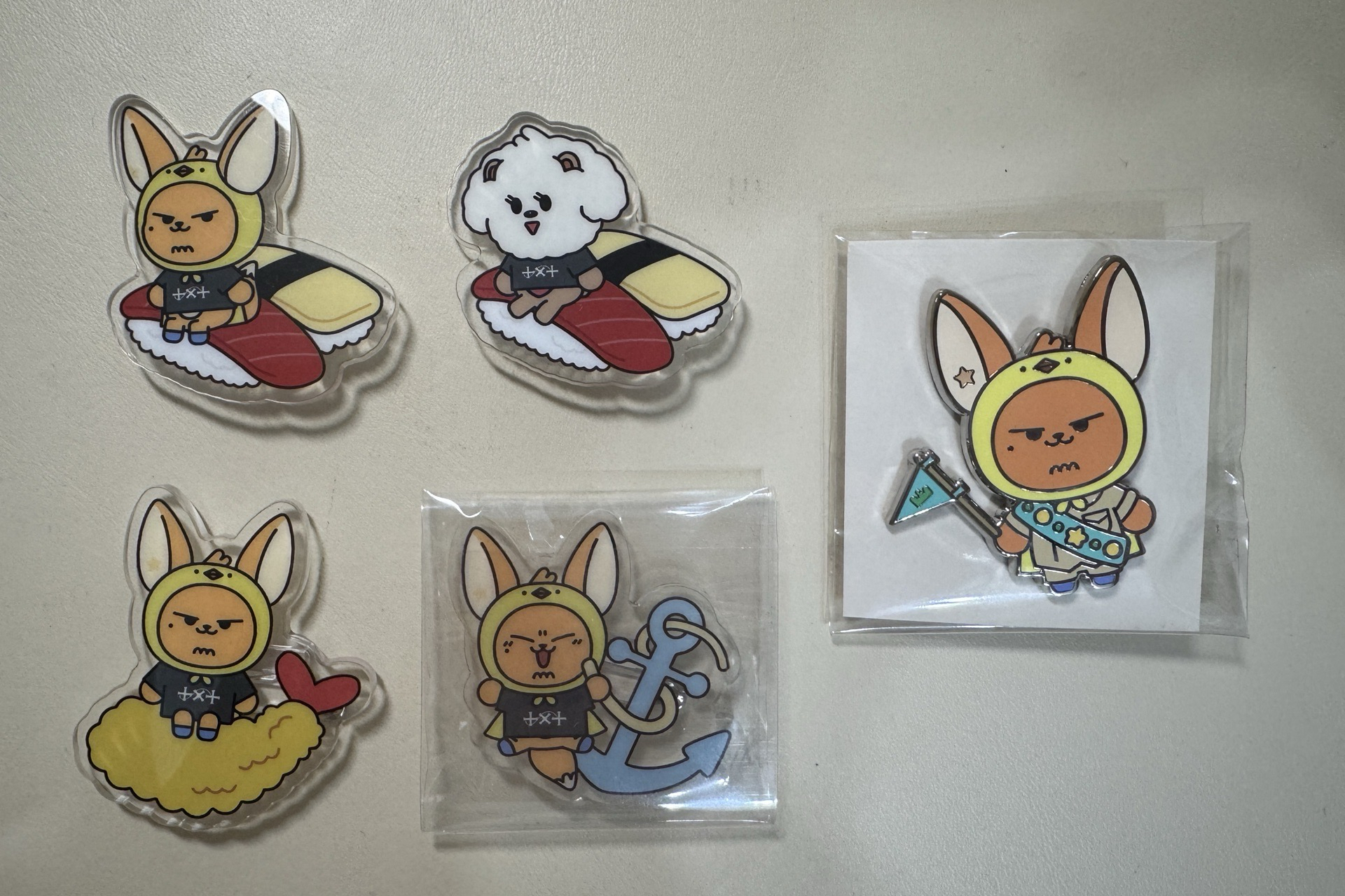 黃春/栗嘻徽章（可當綁）