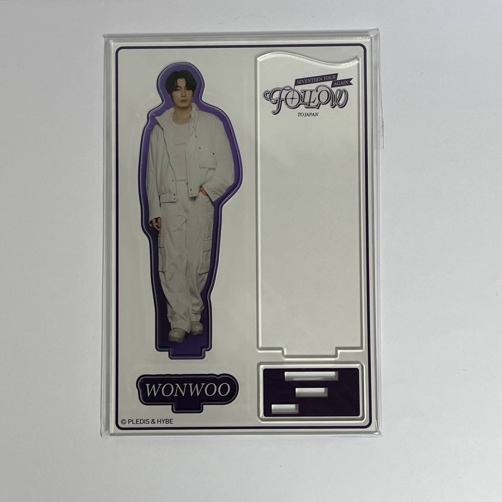 圓 follow again立牌