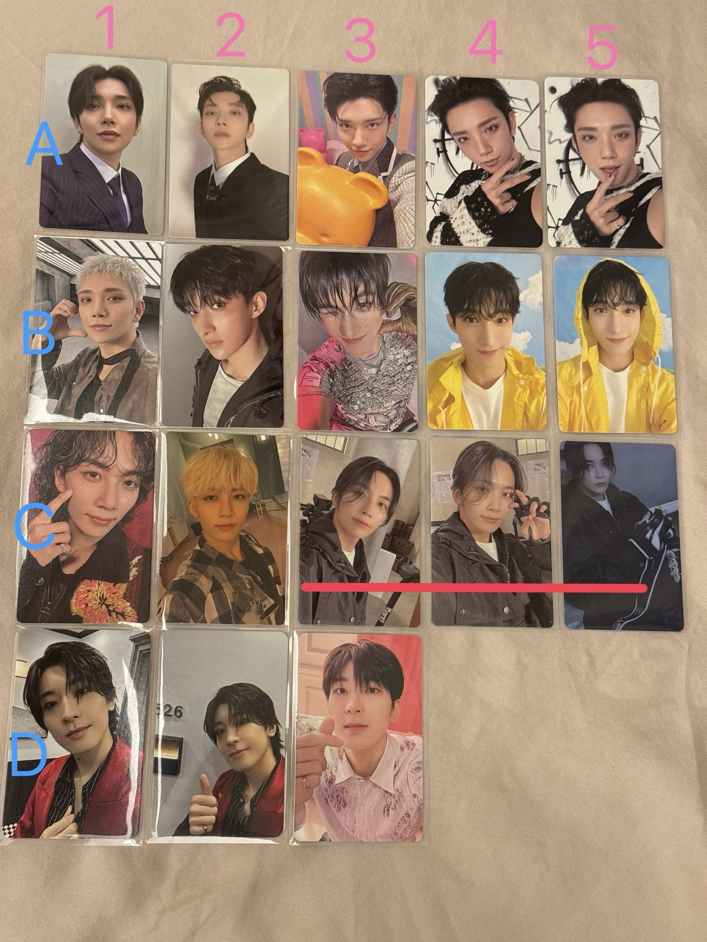 漢秀圓碩🩷小卡