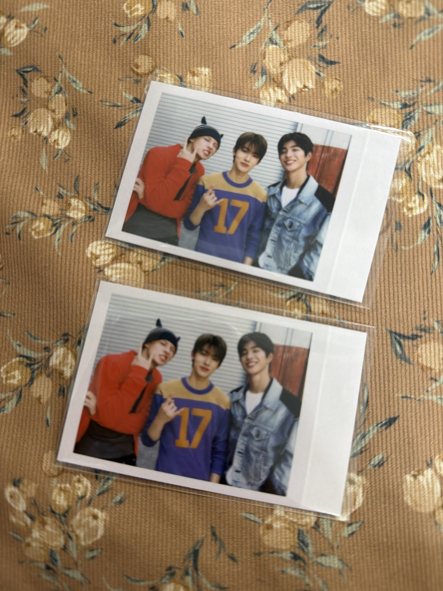 凡嚴安三人拍立得