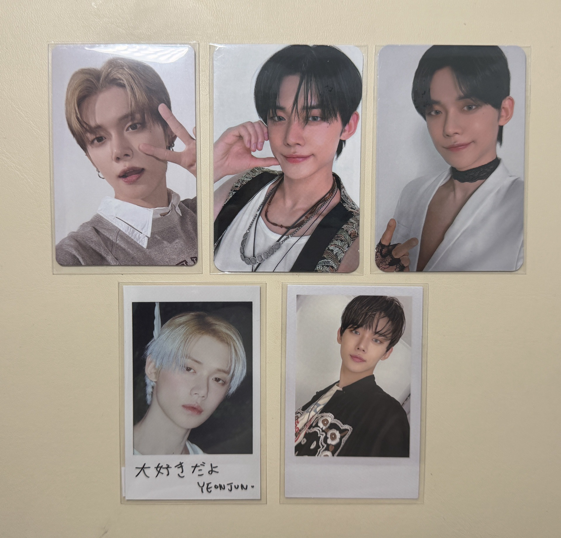 崔然竣/崔杋圭/姜太顯/休寧凱/團卡（可當綁）