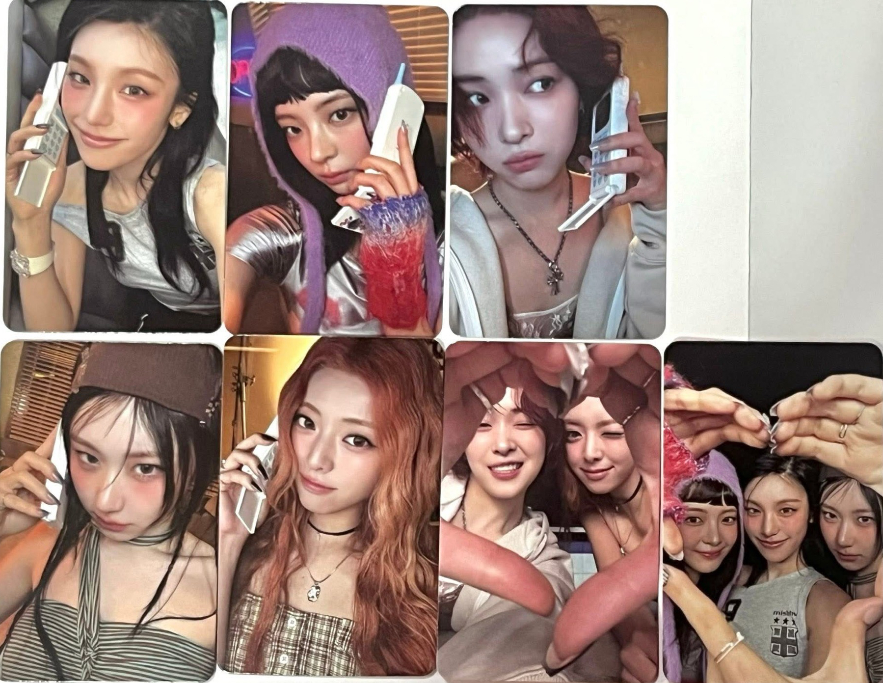 隨機5張不重複（可許願成員）