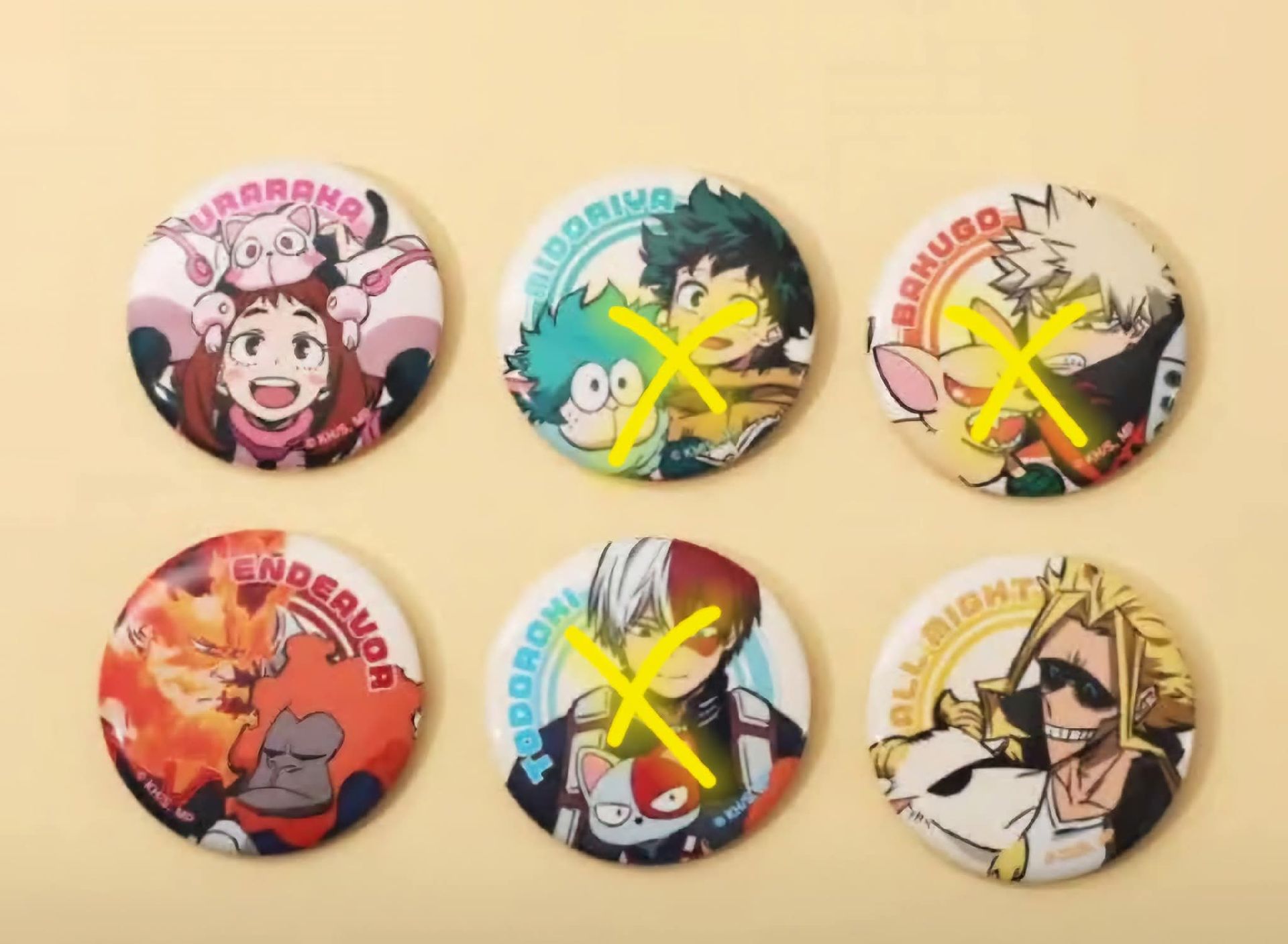 骨頭社 徽章 MHAnimals