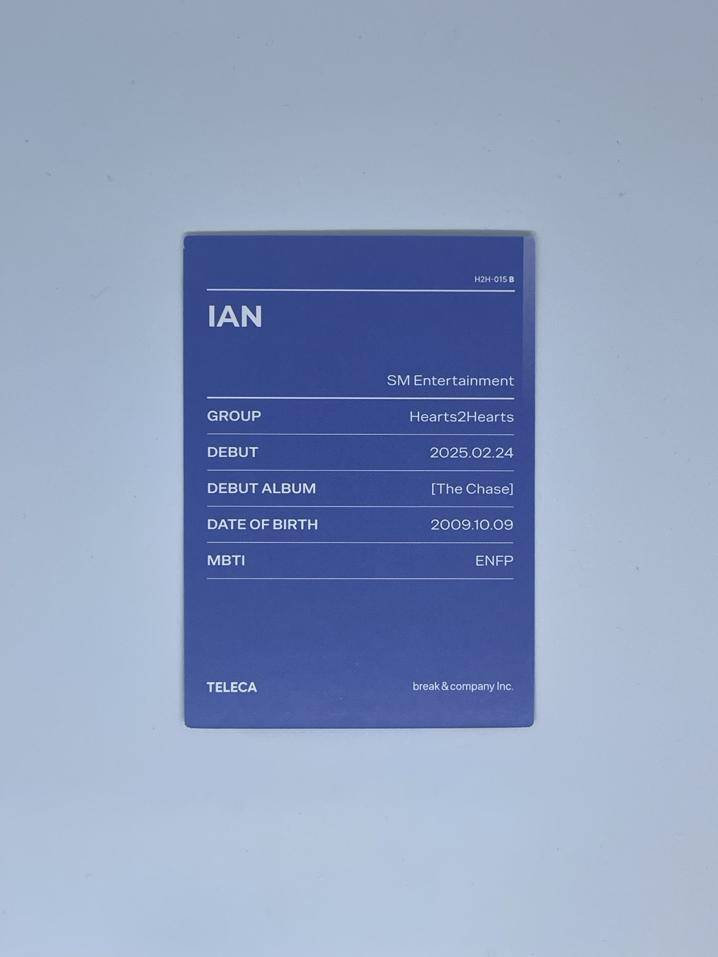 25新秀 Teleca 隨機卡 基本款 IAN