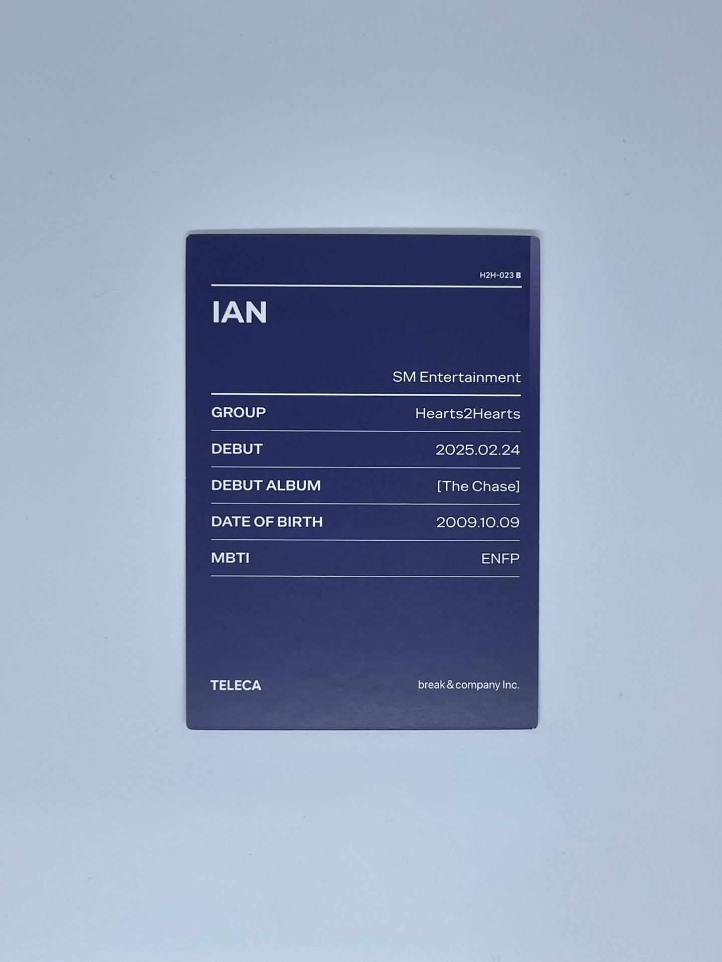 25新秀 Teleca 隨機卡 基本款 IAN