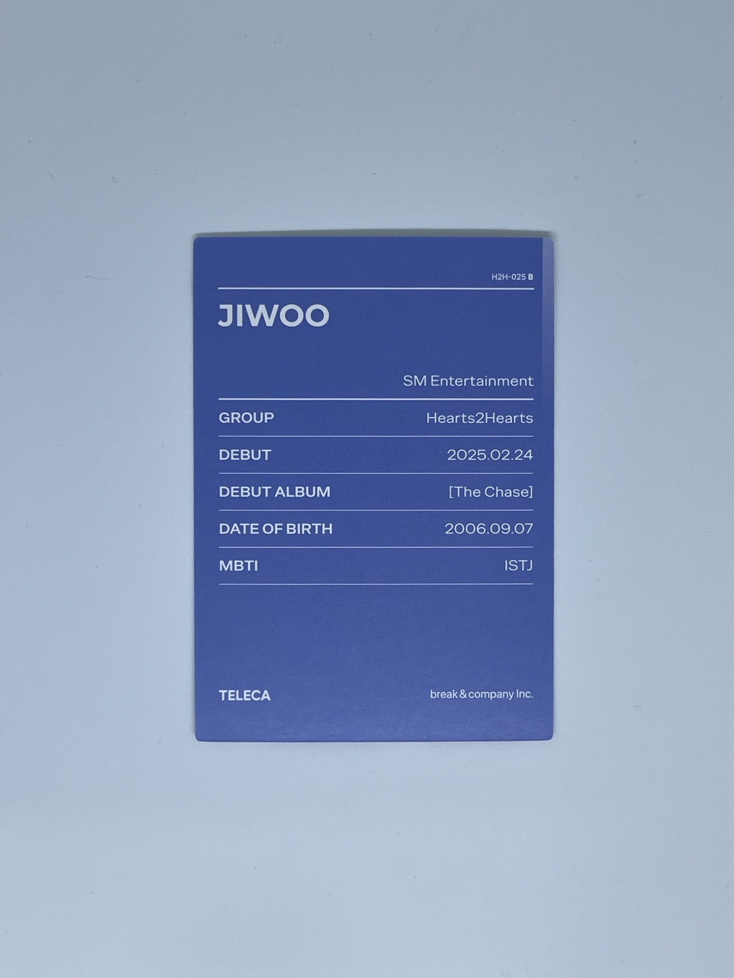 25新秀 Teleca 隨機卡 基本款 JIWOO