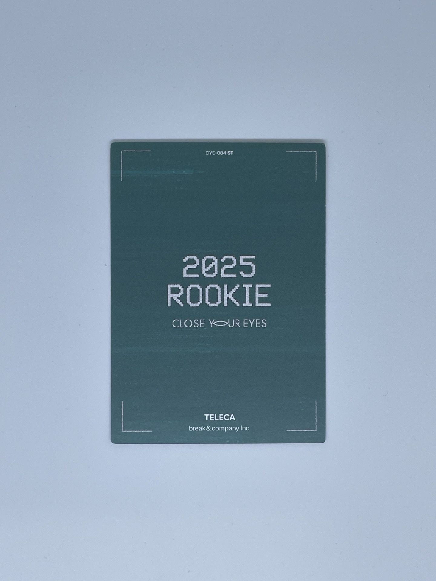 2025 K-POP ROOKIE TELECA 隨機卡 Kenshin 