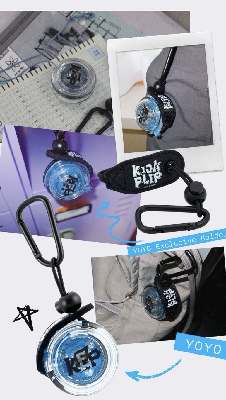 🛹KICKFLIP 悠悠球set（悠悠球/貼紙/小卡*7）