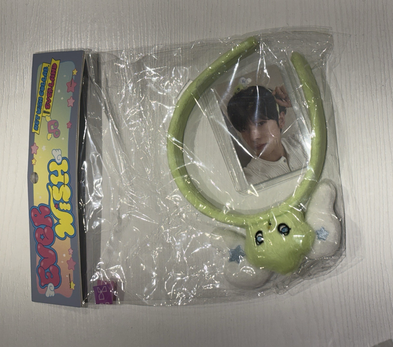 愛寶樂園wichu髮箍+YUSHI小卡 