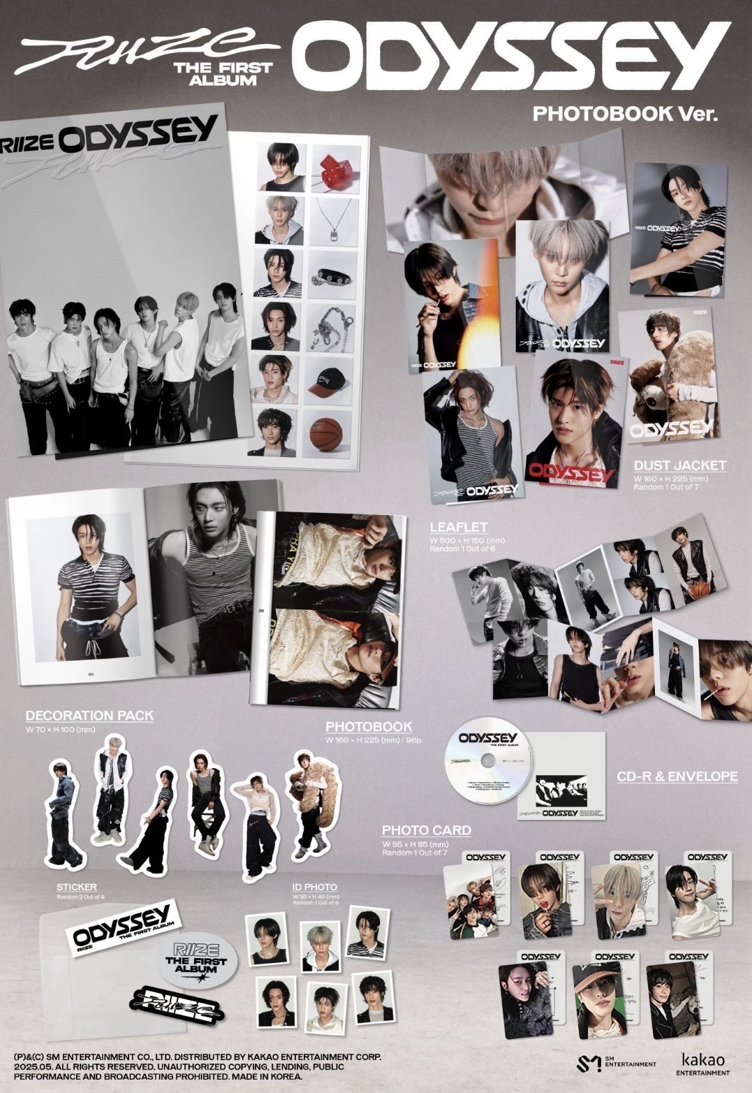 ODYSSEY 專輯 Photobook