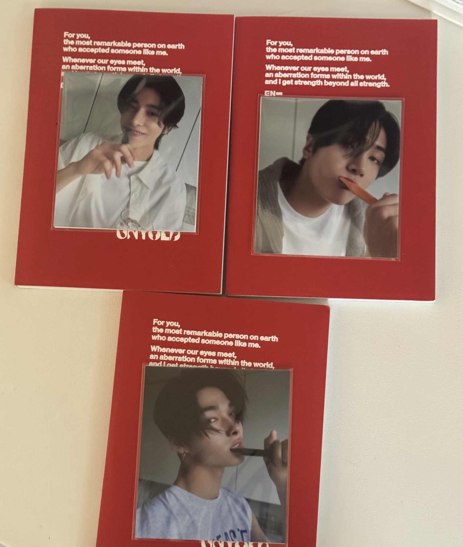 ENHYPEN 正二單封空專