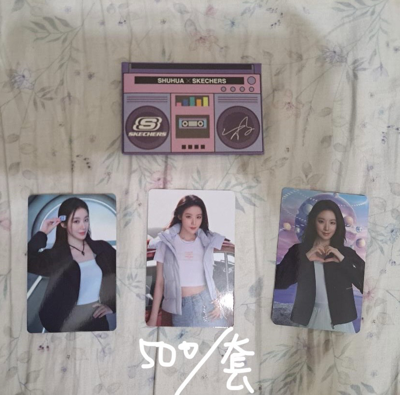 舒華 skechers 代言卡