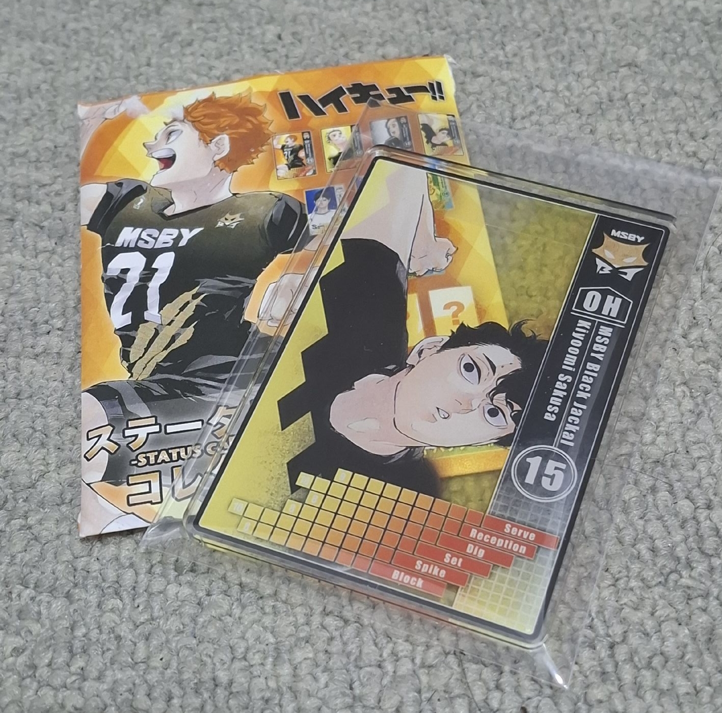 排球少年！ 佐久早聖臣 數據卡