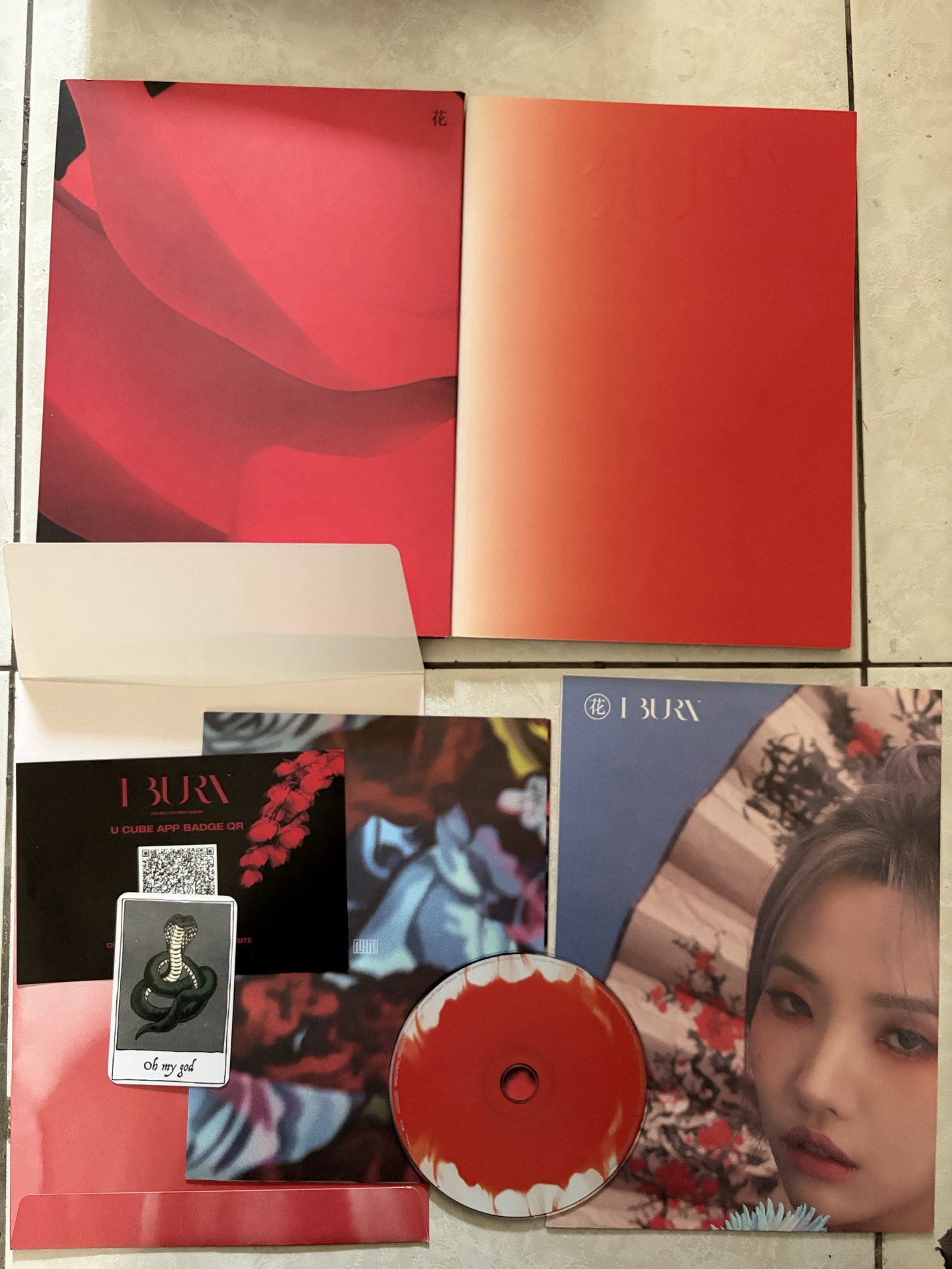 I BURN 專輯 flower版 花版