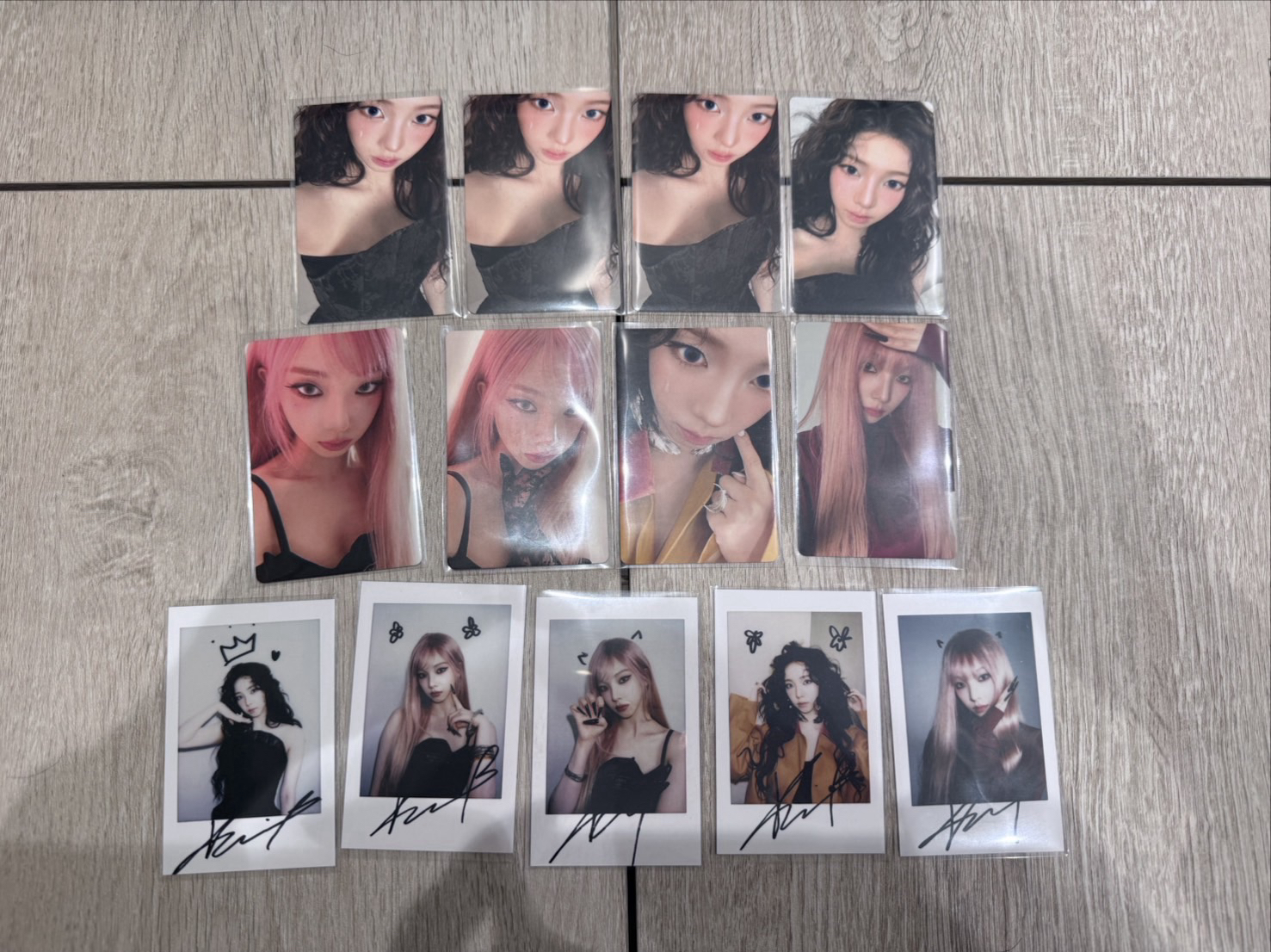 Pusspuss 雜誌卡（Karina 柚) - 照片中共13張（小卡+拍立得）