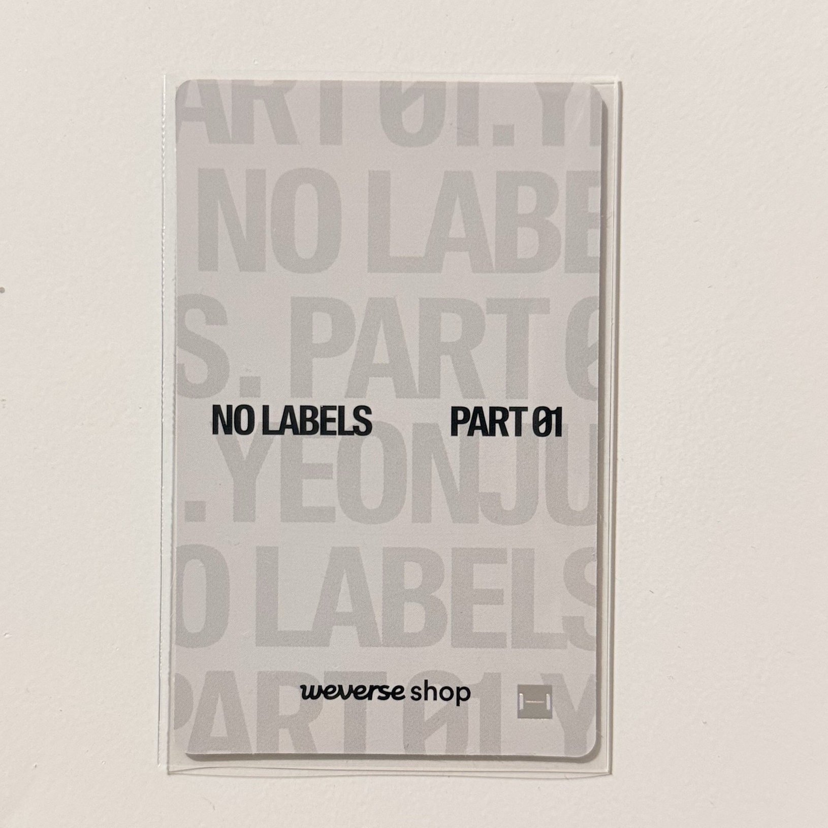 竣 NO LABELS 追加幸運卡 