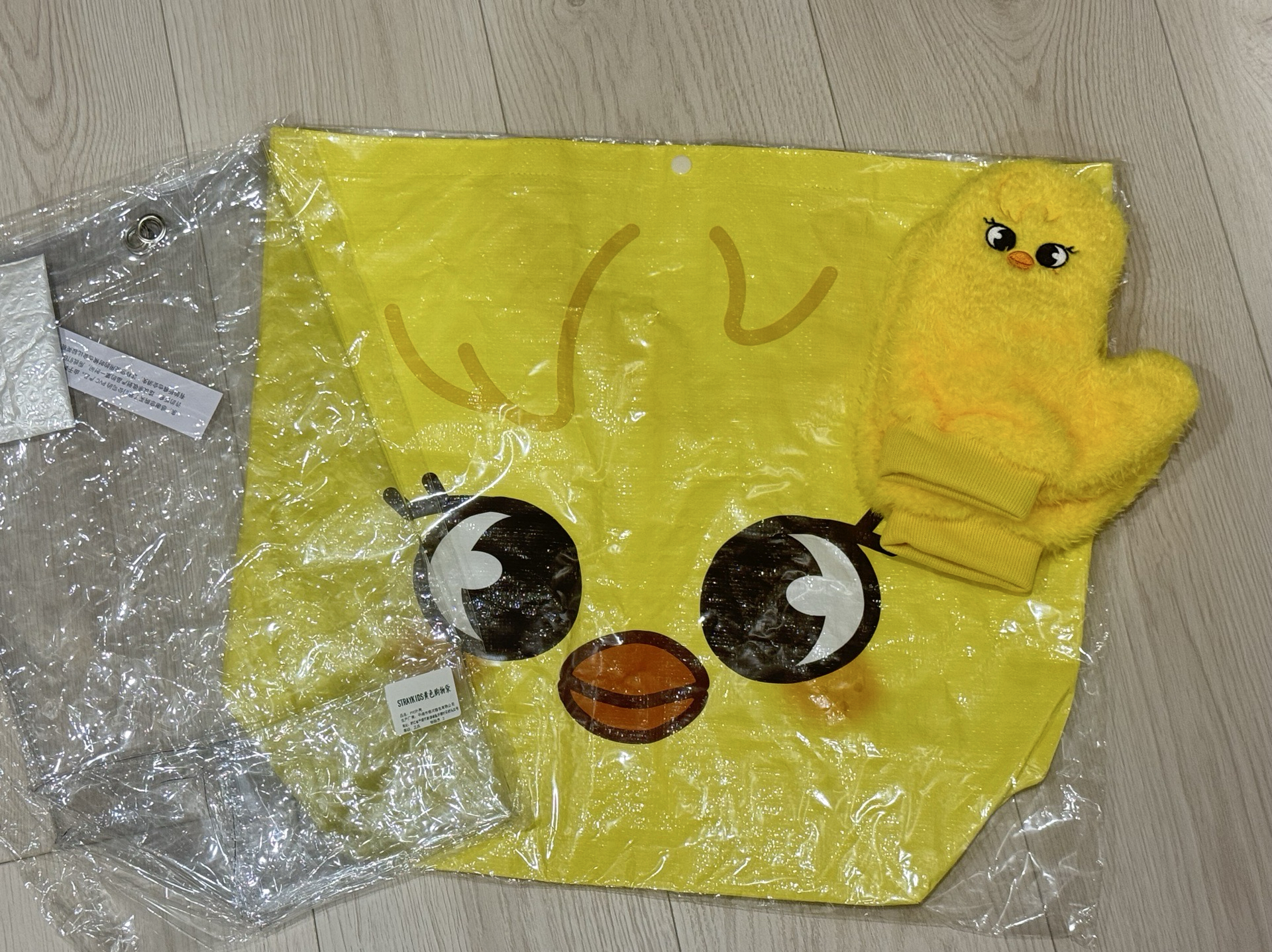 小雞購物袋手套