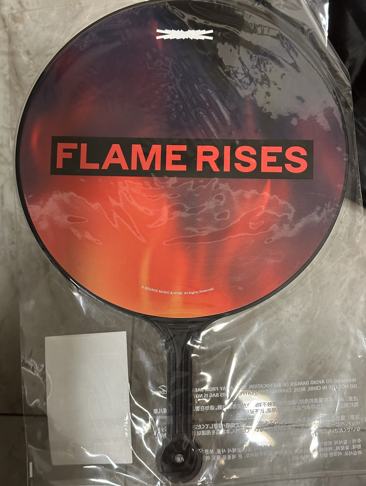 FLAME RISES 團體大王扇