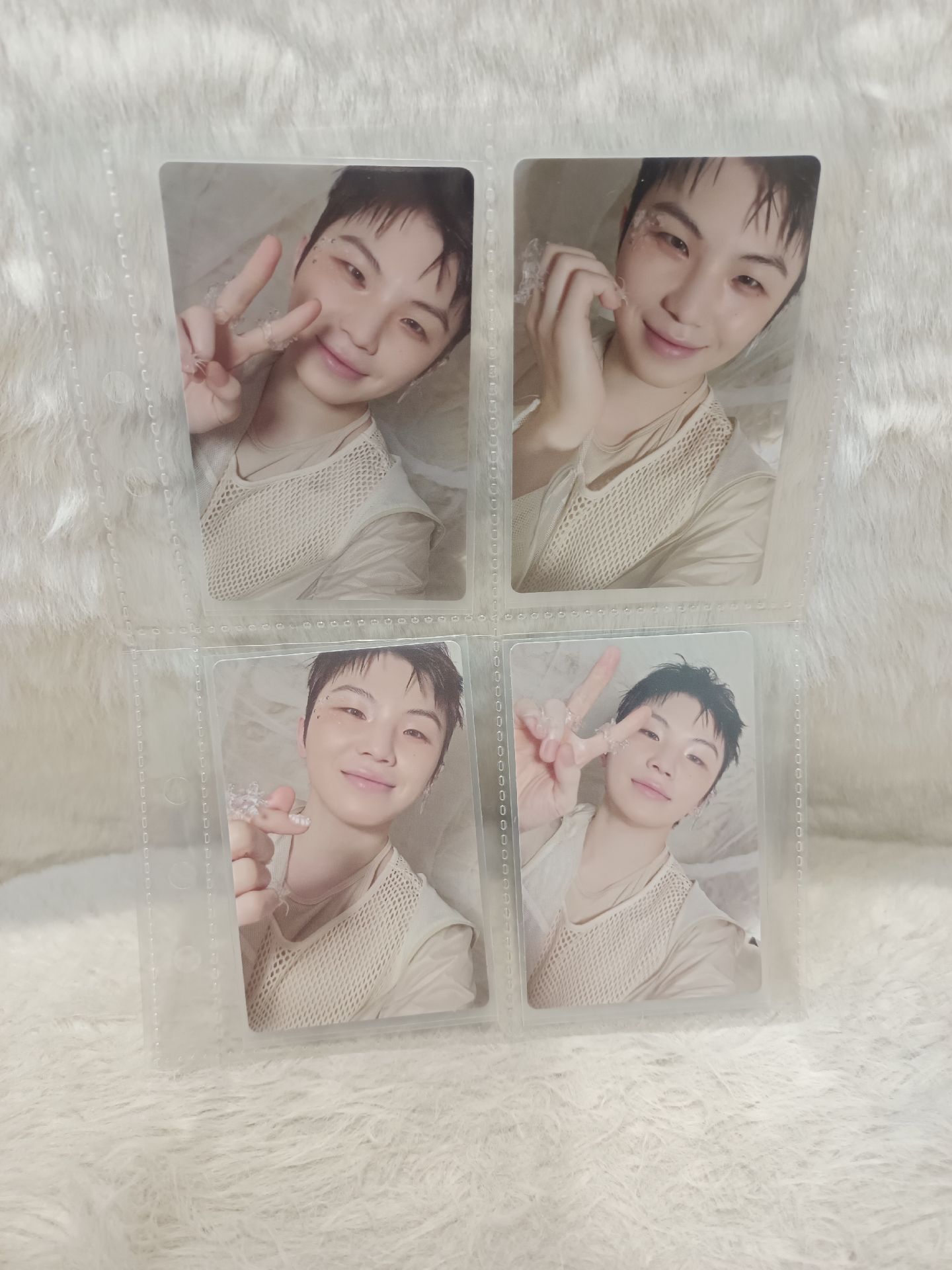 正規五淺綠版woozi李知勳隨機卡（一套）