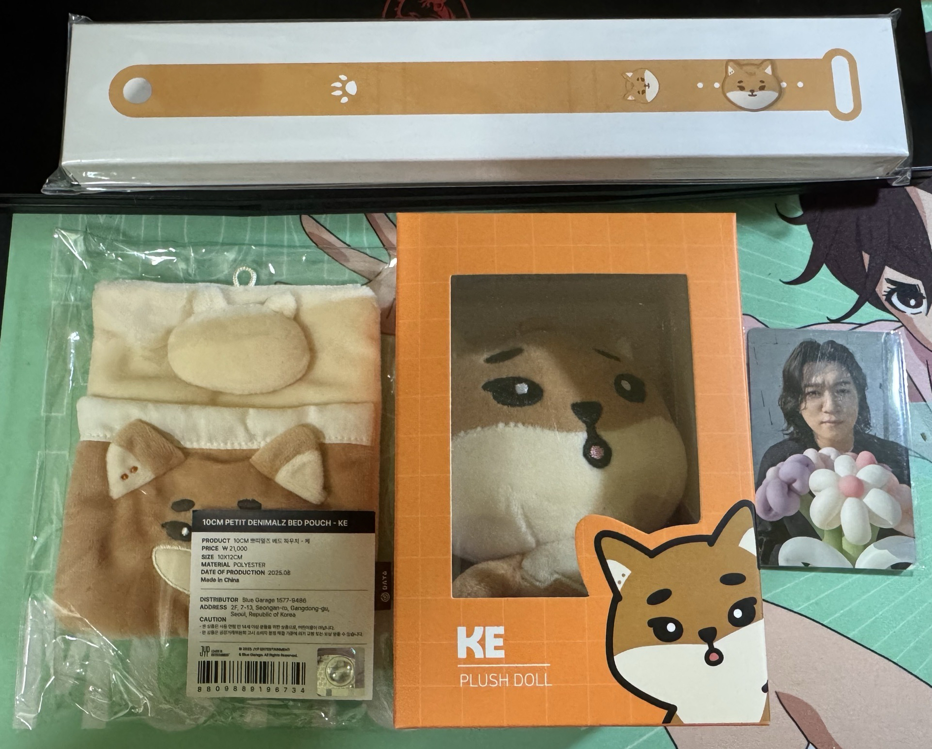 10週年週邊 線上 10cm娃睡袋 手燈錶帶