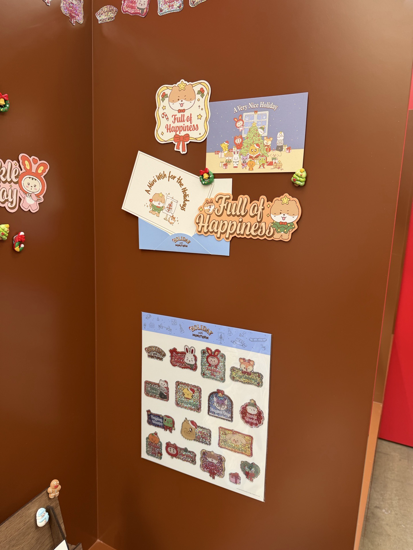 現貨 聖誕Miniteen 明信片組