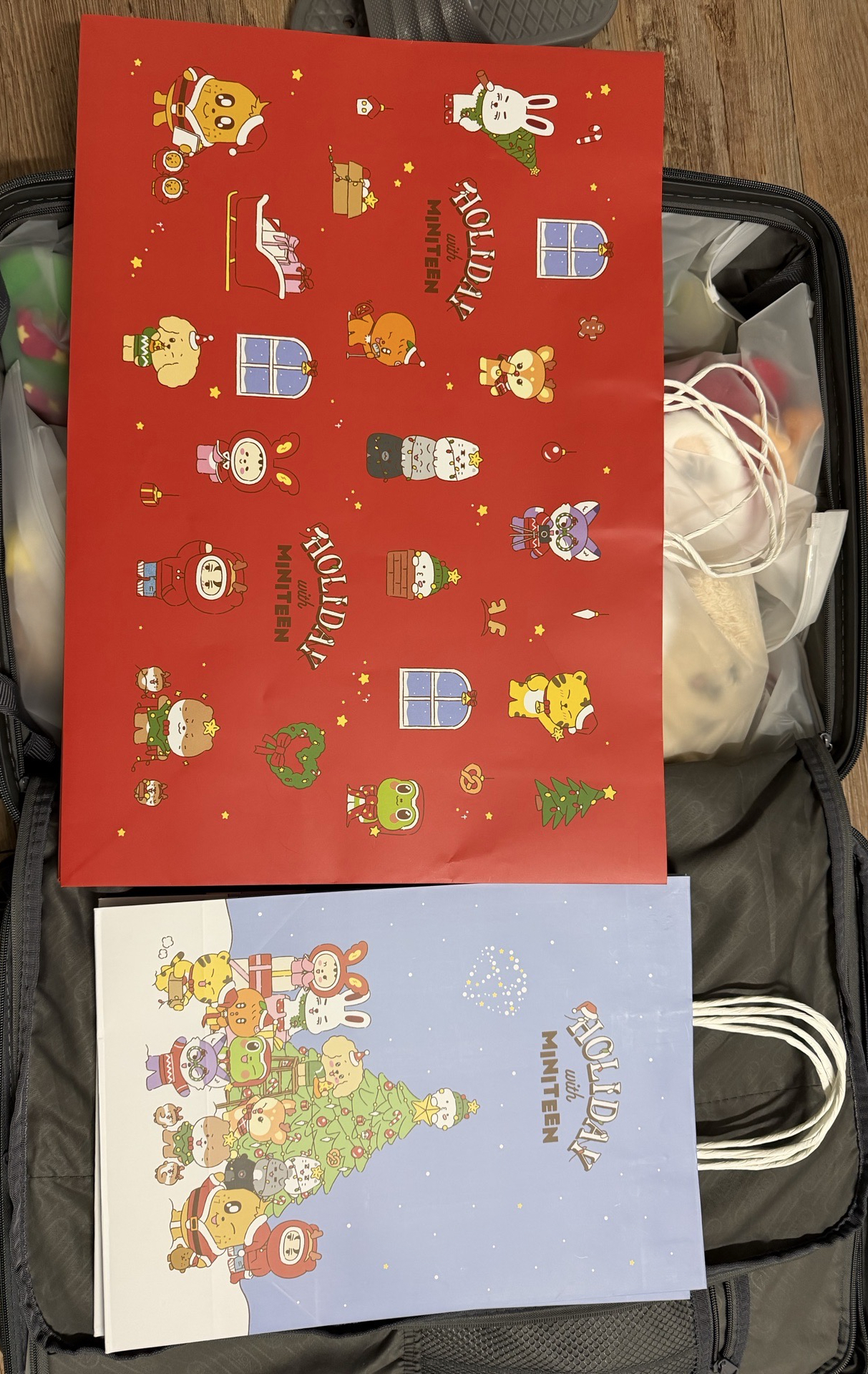 聖誕Miniteen 快閃店紙袋